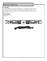 Предварительный просмотр 8 страницы VocoPro SDR-3000 Owner'S Manual