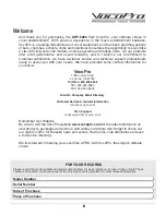 Preview for 5 page of VocoPro UHF-5900 Owner'S Manual