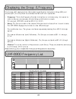 Предварительный просмотр 20 страницы VocoPro UHF-8900 Owner'S Manual