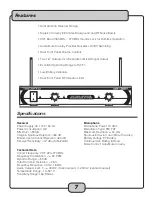 Предварительный просмотр 9 страницы VocoPro VHF-3005 Owner'S Manual