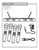 Предварительный просмотр 7 страницы VocoPro VHF-4000 Owner'S Manual