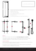 Preview for 2 page of Voda Plumbingware Eclipse Square 3 VECL041 Manual