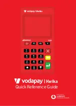 Vodacom vodapay Kwika Quick Reference Manual preview