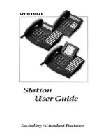 Vodavi Digital telephone User Manual preview