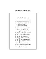 Preview for 81 page of Vodavi MiniVoice User Manual