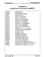 Preview for 138 page of Vodavi Starplus 616 FLEX General Description, Installation And Maintenance