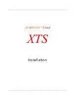 Vodavi STARPLUS Triad XTS Installation Manual предпросмотр