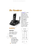 Предварительный просмотр 6 страницы Vodavi THE WANDERER User Manual