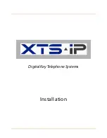Vodavi XTS-IP Installation Manual preview