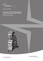 Preview for 1 page of voestalpine Bohler URANOS 4000-5000 GSM Instruction Manual