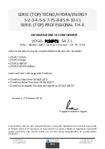 Preview for 29 page of Vogel Pumpen ENERGY 1 Use And Maintenance Instruction Manual