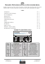 Preview for 33 page of Vogel Pumpen HM 65 Use And Maintenance Instruction Manual