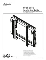 VOGELS PFW 6870 Installation Manual preview