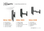 Предварительный просмотр 1 страницы VOGELS WALL 1020 Mounting Instructions