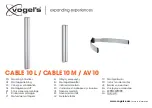 vogel's AV 10 Mounting Instructions preview