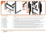 Предварительный просмотр 16 страницы vogel's EASW52081 Mounting Instructions