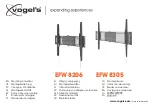 vogel's EFW 8206 Mounting Instructions предпросмотр