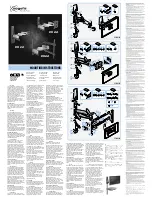 Предварительный просмотр 1 страницы vogel's Evolution EFW 6145 Mounting Instructions