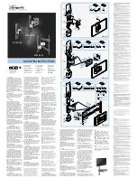 vogel's Evolution EFW6125 Mounting Instructions предпросмотр