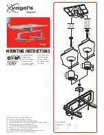 Preview for 1 page of vogel's Original VRS 045 Mounting Instructions