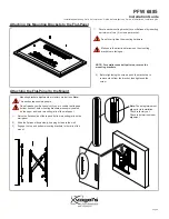 Предварительный просмотр 9 страницы vogel's PFW 6885 Installation Manual