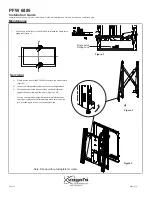 Предварительный просмотр 14 страницы vogel's PFW 6885 Installation Manual