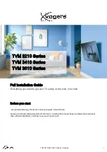 vogel's TVM 3210 Series Full Installation Manual preview