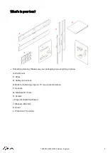 Предварительный просмотр 3 страницы vogel's TVM 3210 Series Full Installation Manual