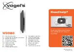 vogel's W50060 Mounting Instructions preview