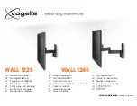 vogel's WALL 1225 Mounting Instructions preview