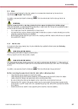 Preview for 27 page of Vogelsang FX116 Operating Instructions Manual