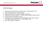 Preview for 3 page of Vogelsang VX Series Manual