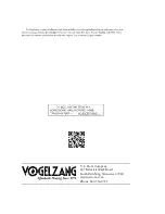 Preview for 28 page of Vogelzang International PERFORMER TR009 Owner'S Manual