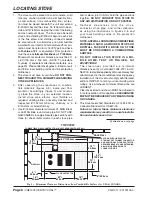 Preview for 6 page of Vogelzang International Sentry Coal VG810CL Owner'S Manual