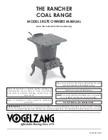 Vogelzang International THE RANCHER SR57E Owner'S Manual preview