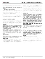 Preview for 10 page of Vogelzang International VG130 Owner’S Instruction And Operation Manual