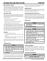 Preview for 13 page of Vogelzang International VG130 Owner’S Instruction And Operation Manual