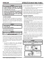 Preview for 12 page of Vogelzang International VG5770 Owner’S Instruction And Operation Manual