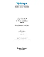 Preview for 1 page of Vogt Tube-Ice HFO10 Service Manual