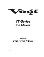 Vogt VT Series Manual предпросмотр