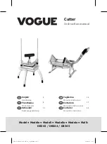 Vogue DB343 Instruction Manual preview