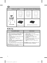 Предварительный просмотр 6 страницы Vogue DB343 Instruction Manual