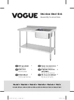 Vogue DY820 Assembly Instructions Manual preview