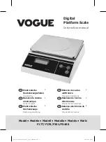 Vogue F177 Instruction Manual preview