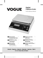 Preview for 1 page of Vogue F177 Instruction Manual