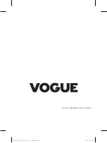 Preview for 12 page of Vogue F177 Instruction Manual