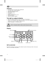 Предварительный просмотр 2 страницы Vogue FS487 Instruction Manual