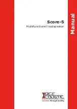 Voice-Acoustic Score-5 Manual предпросмотр