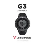 Voice Caddie G3 User Manual предпросмотр