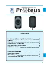 Preview for 4 page of Voice Systems Proteus 180 A Manual